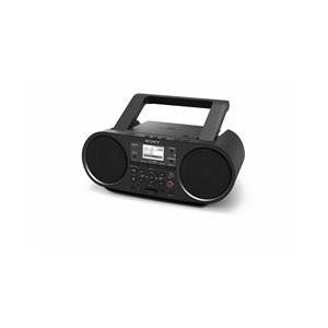 SONY 超ポイントバック祭 Bluetooth対応 CDラジオ ブラック 特別価格 ZS-RS81BT-C