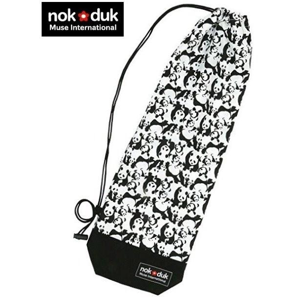 即納最大半額 Nokduk バドミントンラケットケース バドミントンラケットカバー パンダ白黒２本可 バドミントンラケットソフトカバー バドミントンラケットソフトケース 毎日がバーゲンセール