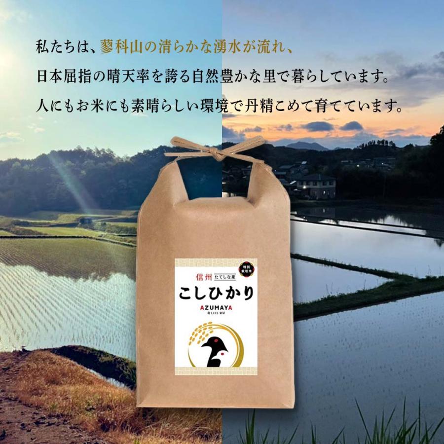 令和5年度産　3kg　白米　コシヒカリ　 お米　　　　おこめ　長野県　信州産　美味しい　立科町　たてしな　注文を受けてから精米いたします｜nolife-azmy｜02