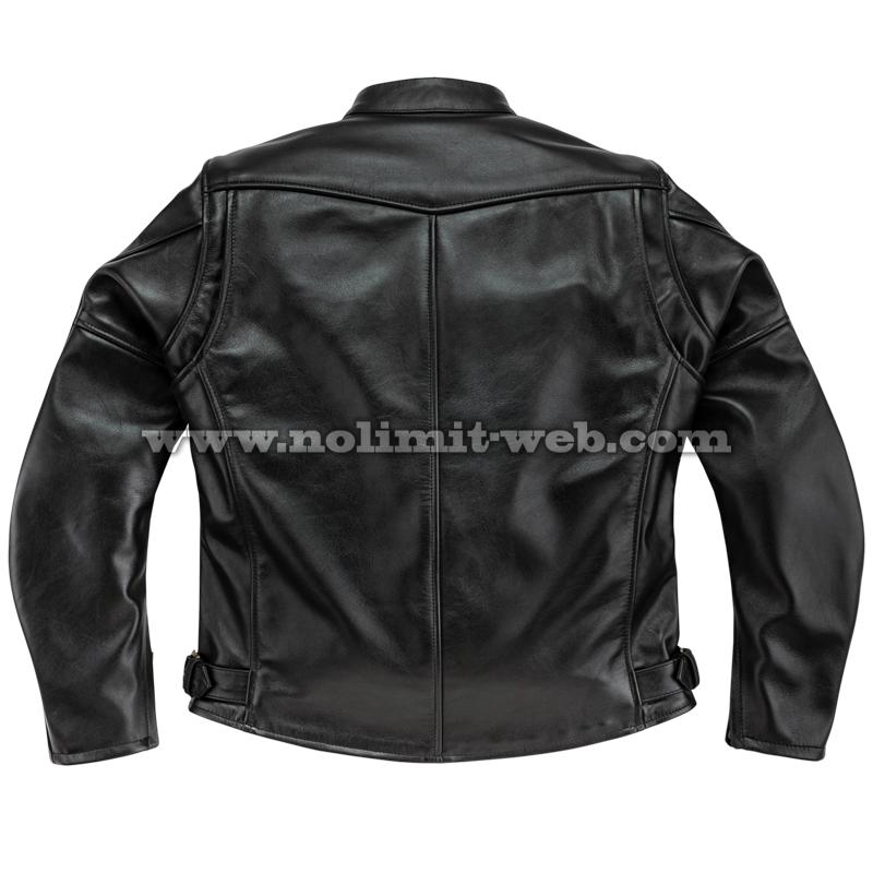 BATES BAJ-1J ベイツ レザージャケット (ブラック XLサイズ) メンズ 本