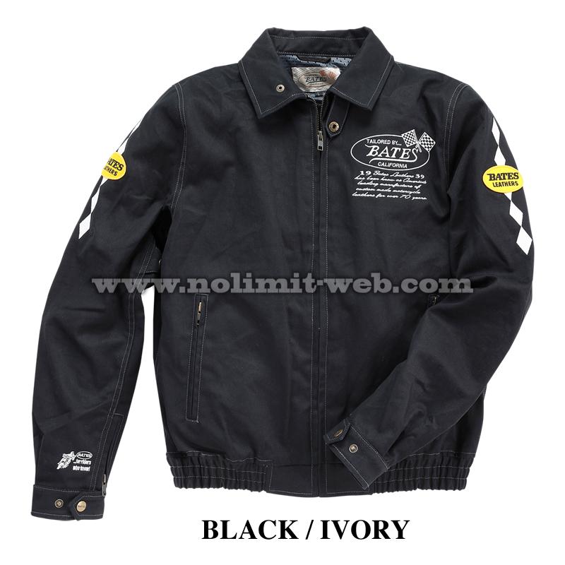 SALE ベイツ BJ-C2415 メンズ スウィングトップ T/C ジャケット 肩肘胸背中PAD装備 BATES バイク ジャケット | BATES | 01