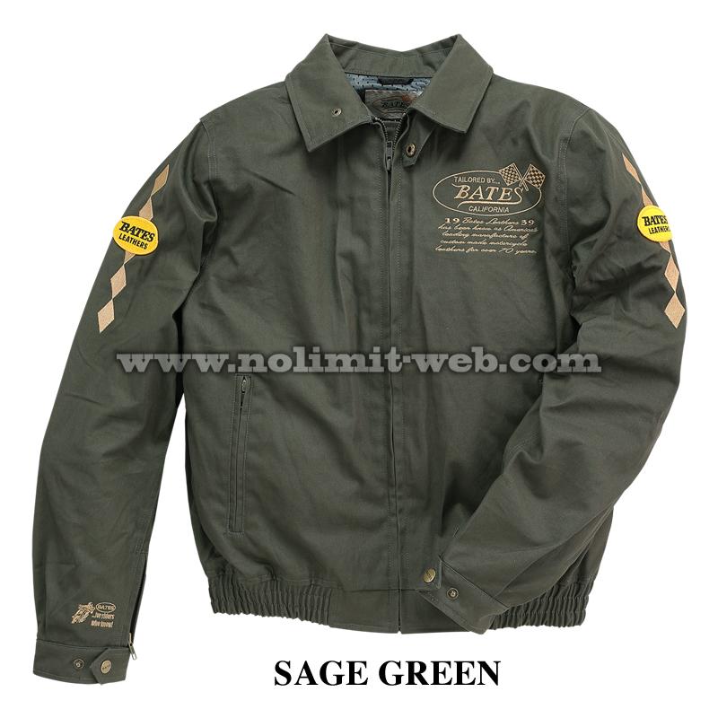 SALE ベイツ BJ-C2415 メンズ スウィングトップ T/C ジャケット 肩肘胸背中PAD装備 BATES バイク ジャケット | BATES | 08