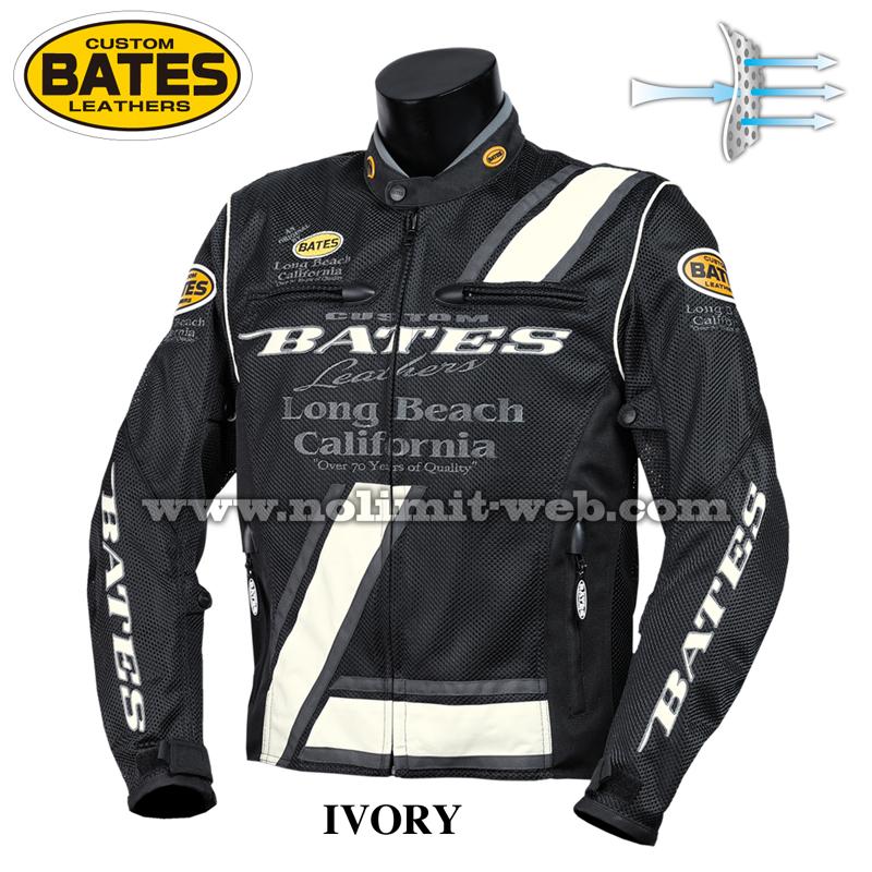 BATES（ベイツ） BJ-M2311SPL メンズ メッシュ ジャケット 肩肘胸背中