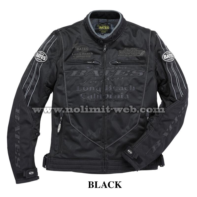 SALE ベイツ BJ-M2411SPL メンズ 2wayメッシュ ライダース ジャケット 防風インナー付き 肩肘胸背中PAD装備 BATES バイク ジャケット | BATES | 03