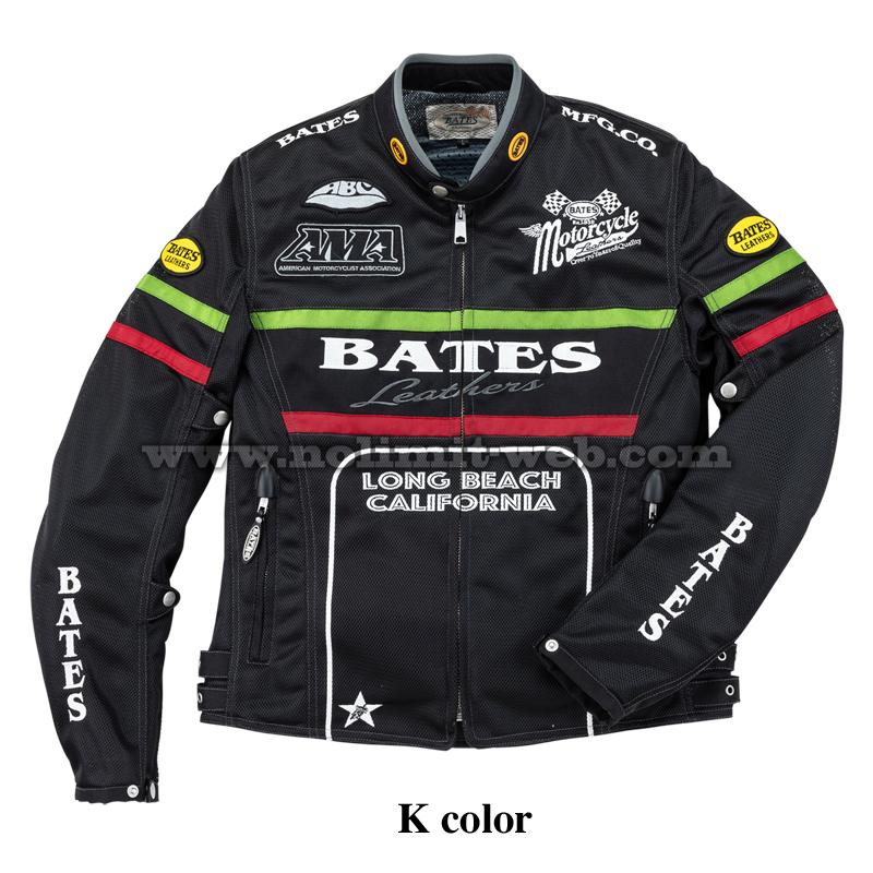 SALE ベイツ BJ-M2511VT メンズ メッシュ ライダース ジャケット 肩肘胸背中PAD装備 バイク ジャケット BATES 2025春夏 | BATES | 02