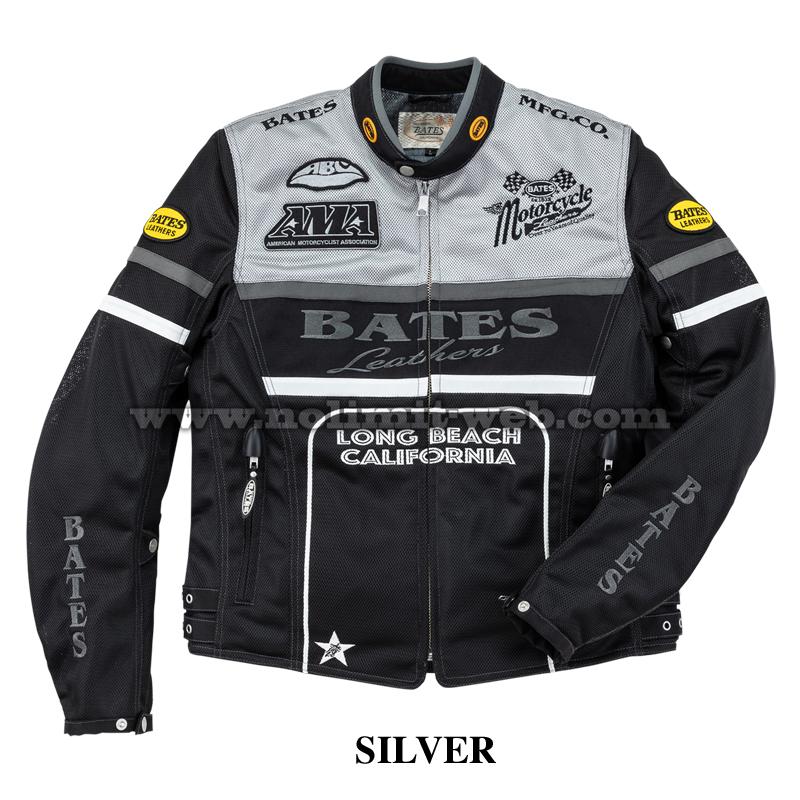 SALE ベイツ BJ-M2511VT メンズ メッシュ ライダース ジャケット 肩肘胸背中PAD装備 バイク ジャケット BATES 2025春夏 | BATES | 06