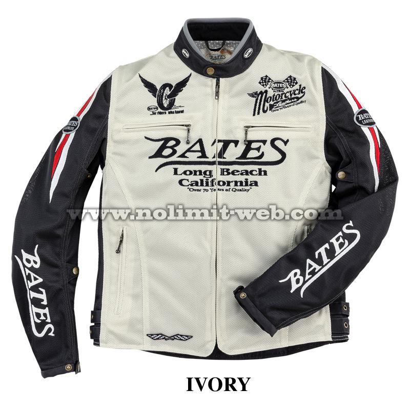 BATES（ベイツ） BJ-M2612VT (アイボリー L)メンズ メッシュ 