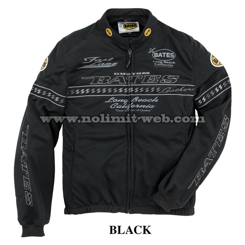 BATES カスタムメッシュジャケット ブラックプロテクター付属