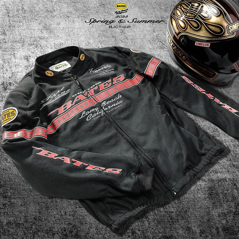 SALE ベイツ BJCT-021 メンズ ライト メッシュ ジャケット BATES 肩肘胸背中PAD装備 吸湿速乾 Cool-Tex 　 | BATES | 13