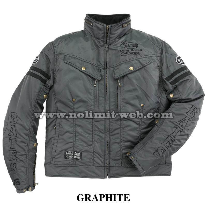 SALE ベイツ SA-N2353 ナイロンジャケット メンズ 中綿入り　肩肘脊髄パッド装備　2023-24秋冬 | BATES | 04