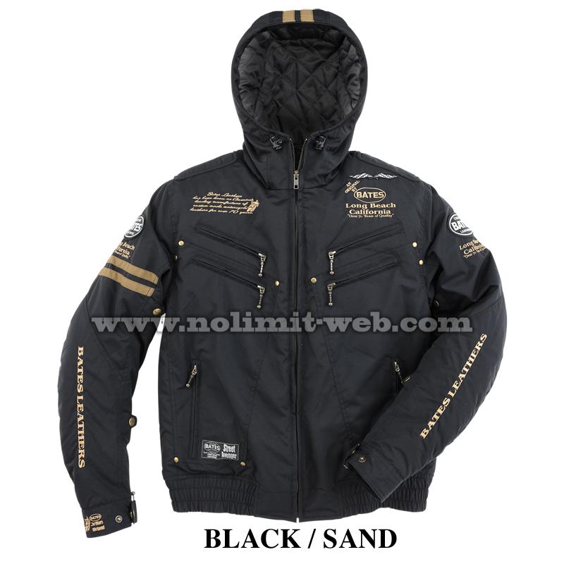 SALE ベイツ SA-N2354 ナイロンパーカ メンズ 中綿入り　肩肘脊髄パッド装備　秋冬 | BATES | 04