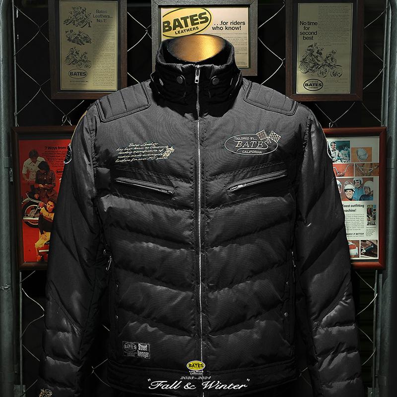 Bates Leathers フード付きジャケット ブラック Bates Leathers フード付きジャケット ブラック Yahoo