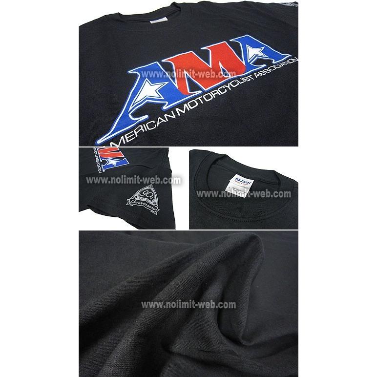 SALE Tシャツ AMA-T01 メンズ コットン スーパーバイク AMA 90周年　AMERICAN MOTORCYCLIST ASSOCIATION |  | 01