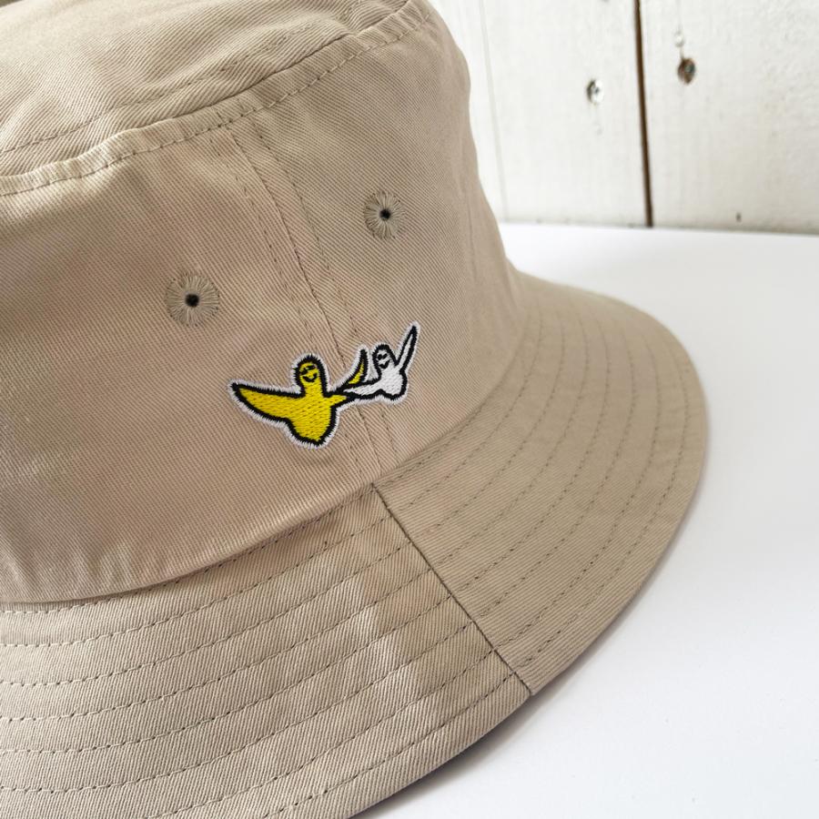 Mark Gonzales マークゴンザレス バケットハット 帽子 刺繍ロゴ Mark Gonzales マークゴンザレス バケットハット 帽子 刺繍ロゴ