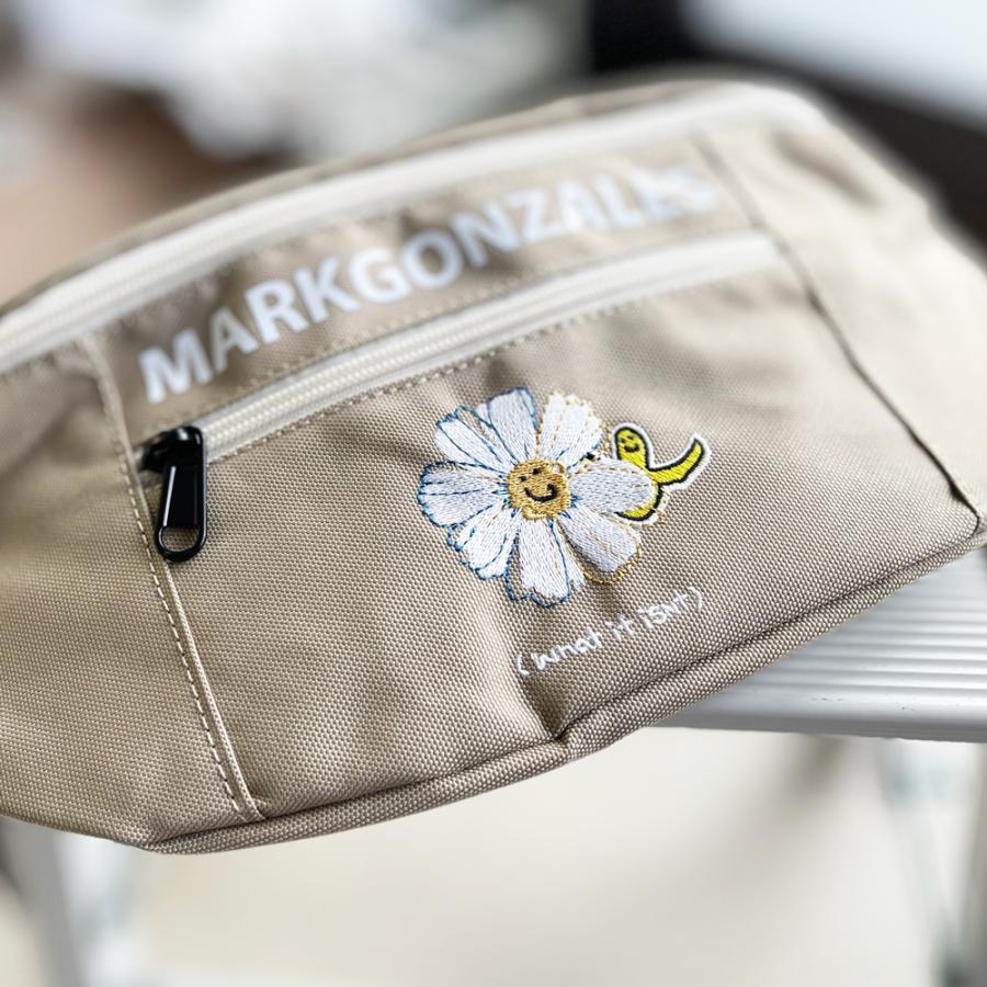 【 Mark Gonzales / マークゴンザレス】ウエストバッグ 旅行サブバッグ ボディバッグ ヒップバッグ  ワットイットイズント アートバイ 2H9-62226｜nolita-f-stone｜09