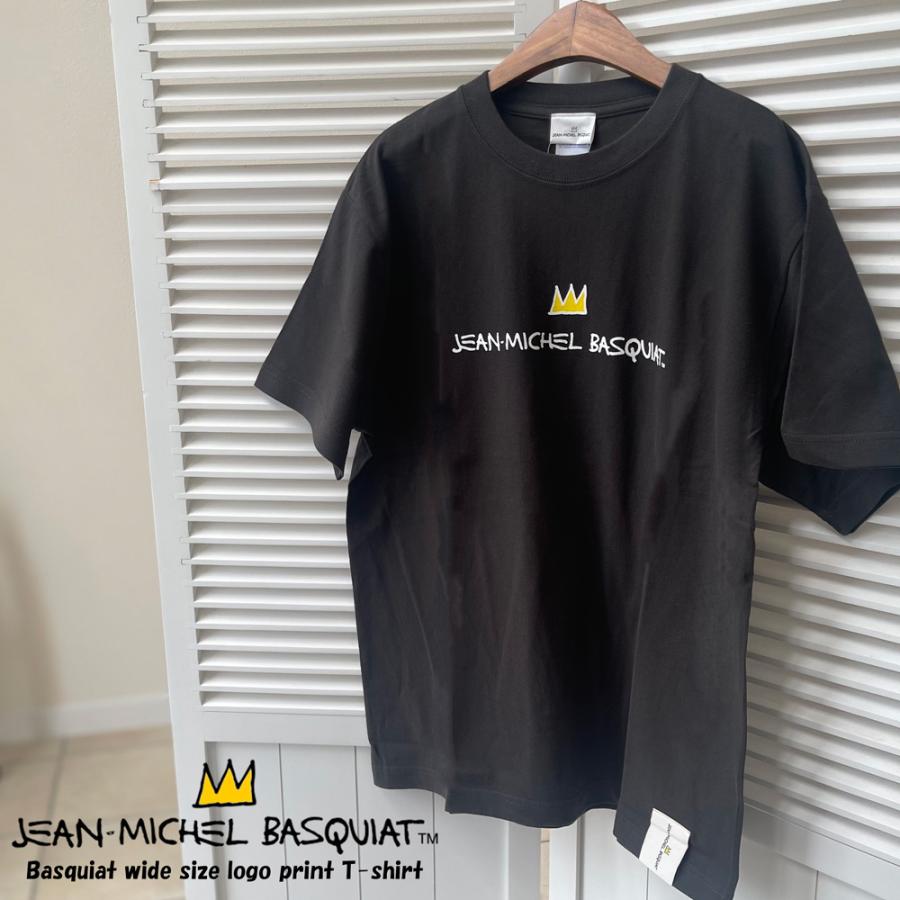 BASQUIAT（バスキア） Tシャツ JEAN MICHEL BASQUIAT ホワイト ブルー