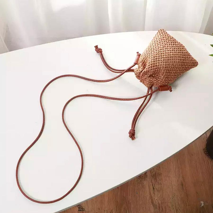 ショルダーバッグ・ポシェット NOLITA LOGO SHOULDER BAG Nolita Raffia Logo Shoulder Bag | The Webster
