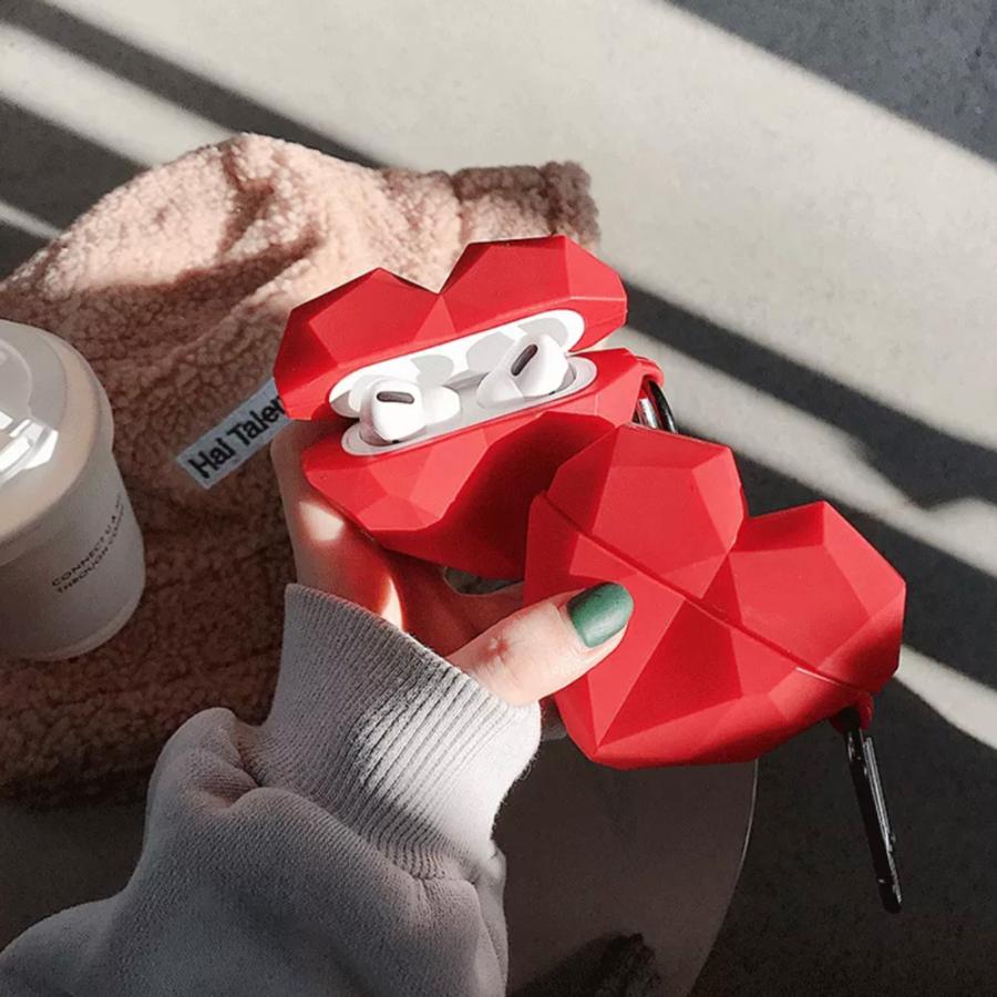 Apple AirPods(第3世代) （おまけの赤いケース付き） ELECOM AirPods 第3世代 用 ZEROSHOCKケース airpods3