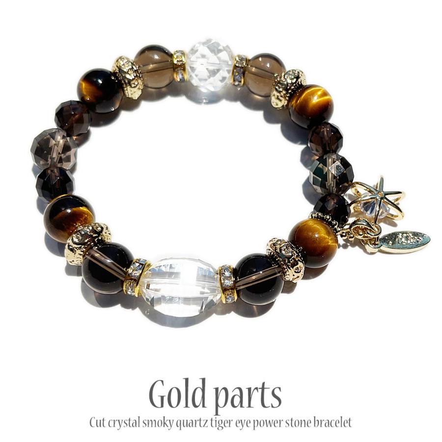 NOLITA LABORATORY 大粒水晶 タイガーアイ スモーキークォーツ