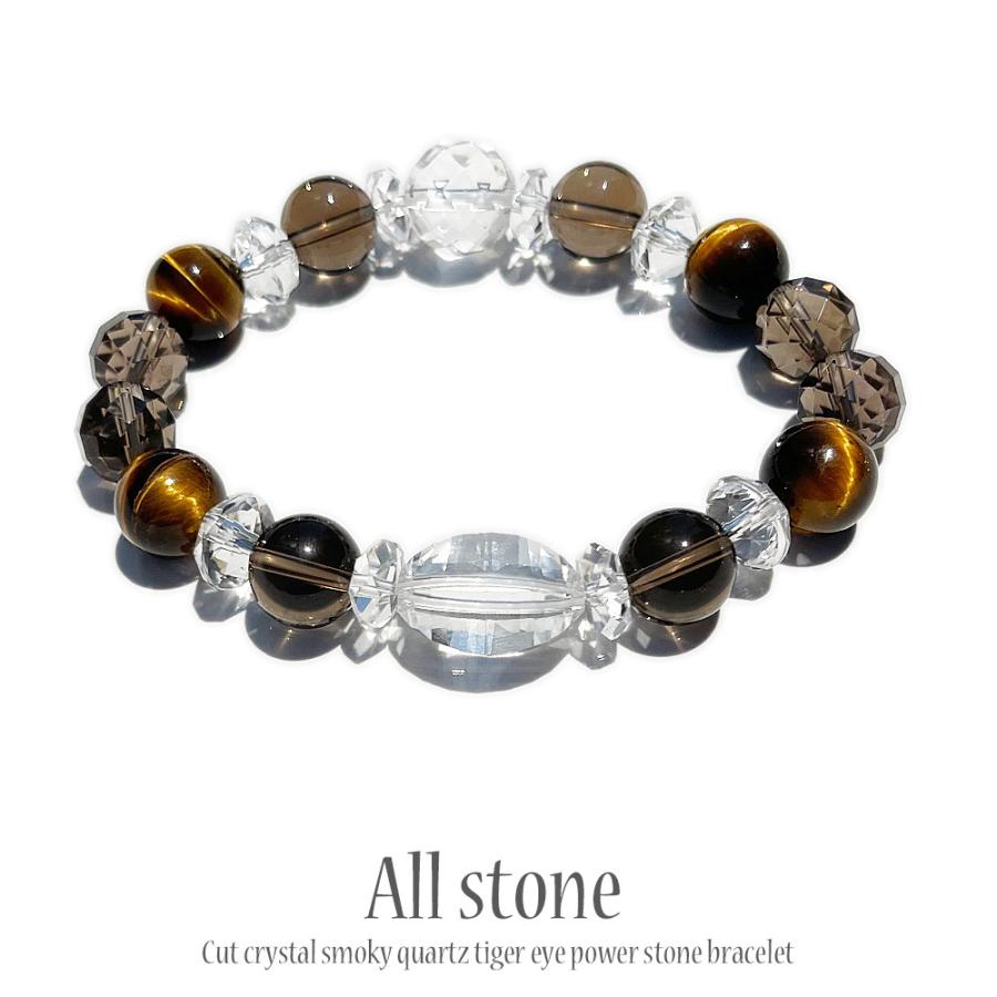 NOLITA LABORATORY 大粒水晶 タイガーアイ スモーキークォーツ