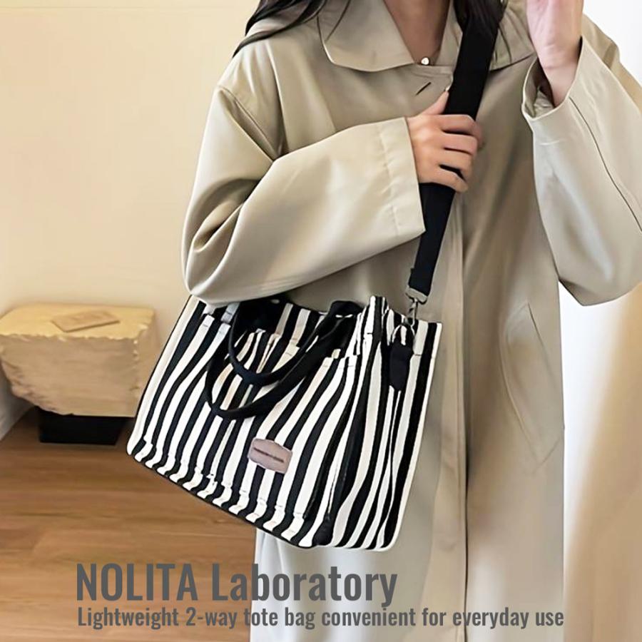 NOLITA LABORATORY 2Way トートバッグ オールマッチの通勤用 