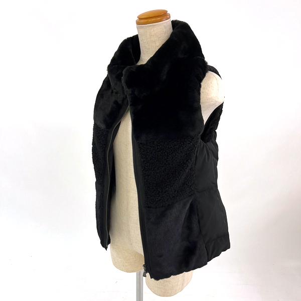 ブルーフォンセ アウター ベスト ジャケット ダウン 暖かい ファー