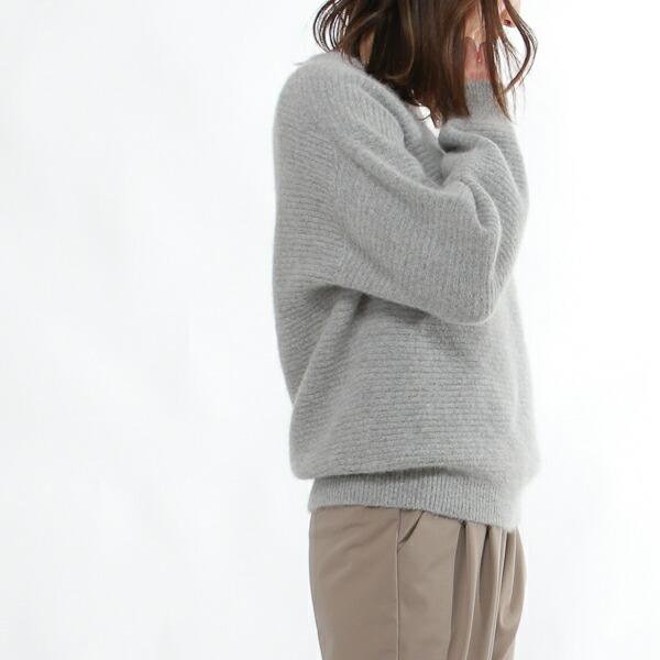 ベアトリス アウトレット ニット トップスVネック フォックス 毛 羊毛