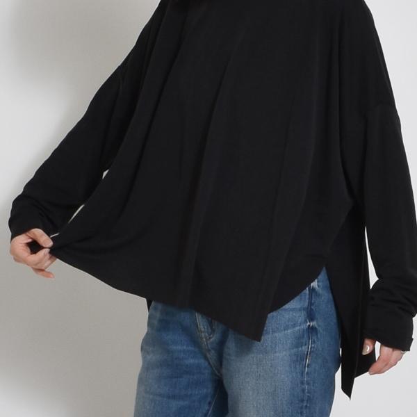 バックグラウンド レディース トップス Tシャツ ロンT カットソー  background 【サイドスリットプルオーバー】〇 バックグラウンド レディース トップス Tシャツ ロンT