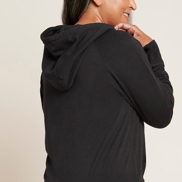 Boody ブーディー WZBL ウィークエンド ジップアップ フーディ ブラック レディース ジップパーカー 長袖 カジュアル Boody ブーディー WZBL ウィークエンド ジップアップ フーディ