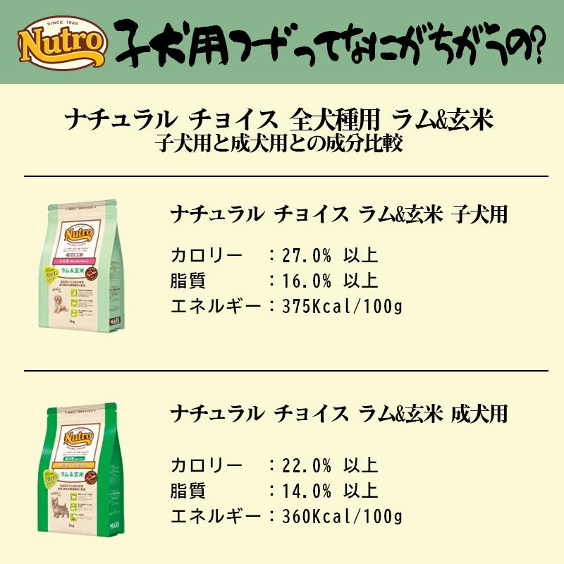 ニュートロ ナチュラル チョイス ラム&玄米 子犬用 1Kg | ナチュラルチョイス | 07