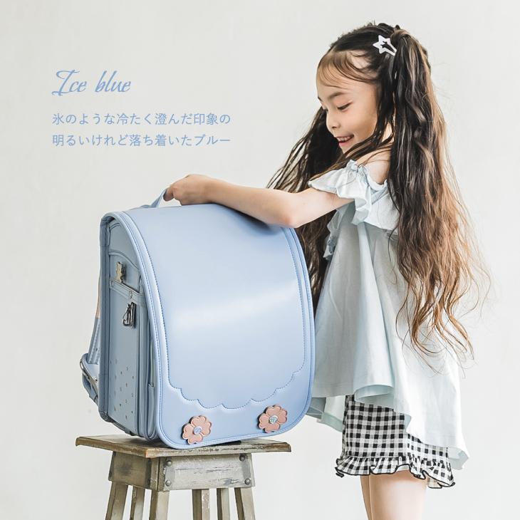 ランドセル　ノムラ　2027年　クラリーノＦ　Ａ４フラットファイル　カスタマイズ　ウイング背カン　送料無料　ステラ(星)刺繍　女の子の画像