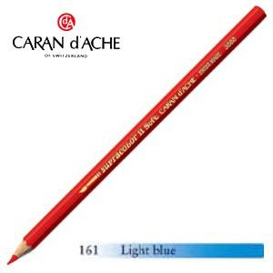 色鉛筆 水彩 カランダッシュ アーティストライン スプラカラーソフト 水溶性色鉛筆 単色 ライトブルー 3個セット 3888-161｜nomado1230