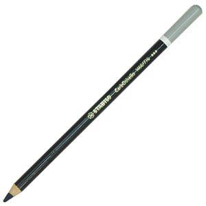 パステル色鉛筆 水彩 スタビロ カーブオテロ 水彩パステル色鉛筆 4.4ミリ 単色 12本セット ぺニーズグレー 1400-770｜nomado1230