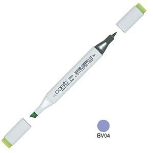 アルコールマーカー トゥー コピック COPIC アルコール染料 インクペン 単色 6本セット Blue Berry BV04｜nomado1230