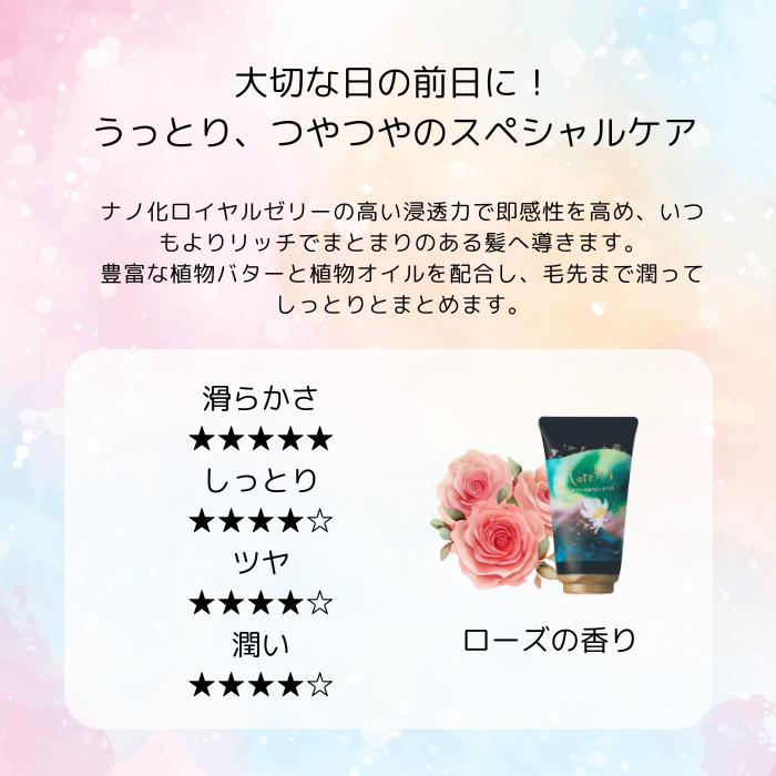 ロレッタ　とくべつな日のトリートメント 150g 洗い流すトリートメント |  | 02