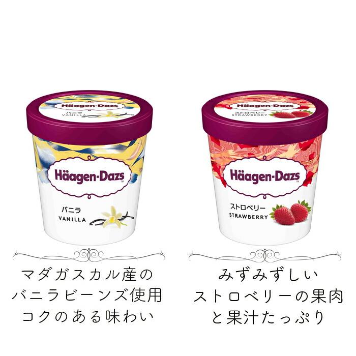 ハーゲンダッツパイント 4種類から選べる4個セット kagohaa hd |  | 03