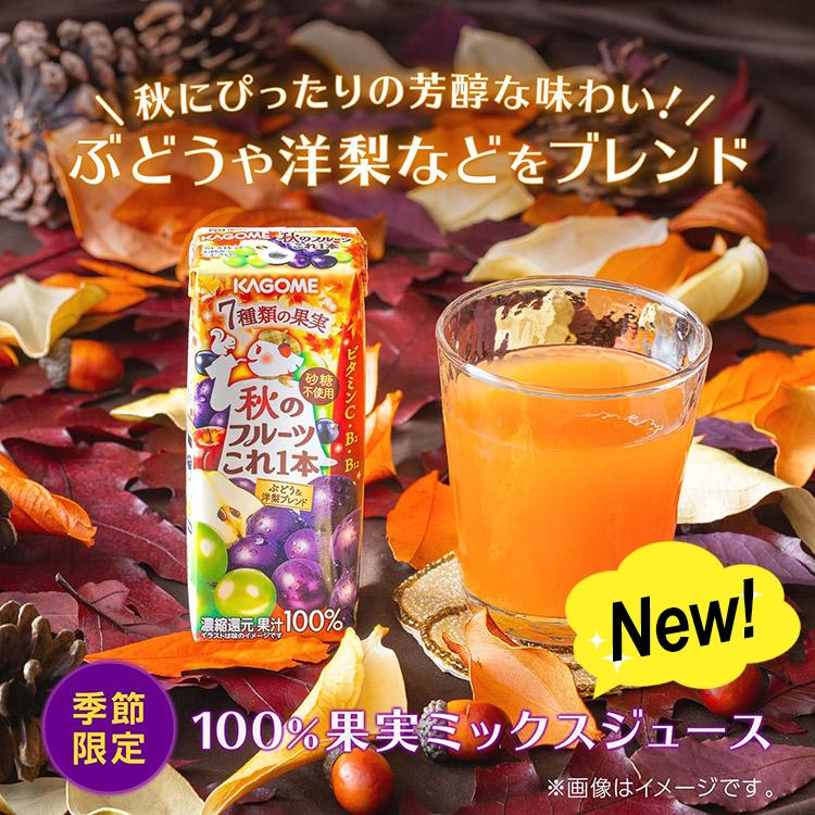 野菜ジュース 野菜生活 カゴメ エルビー果汁100％ジュース 26