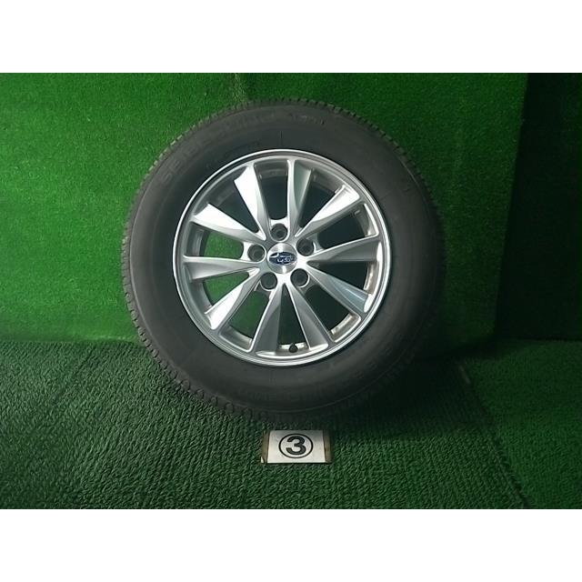 インプレッサ スポーツ DBA-GP2 純正 アルミホイール 15インチ 1本 15