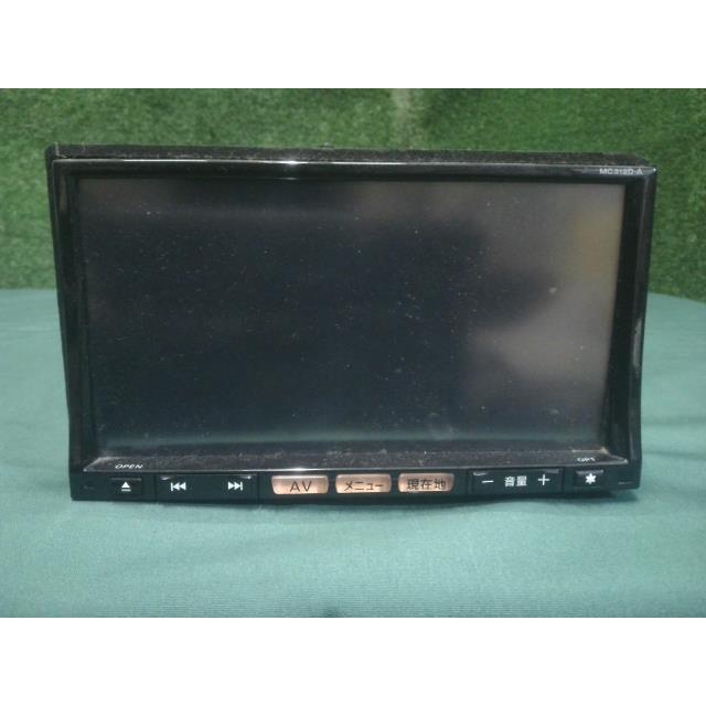 日産モコＭＧ３３ＳCDデッキ モコ DBA-MG33S 純正オプション メモリーナビ 2DIN フルセグ MC312D-A