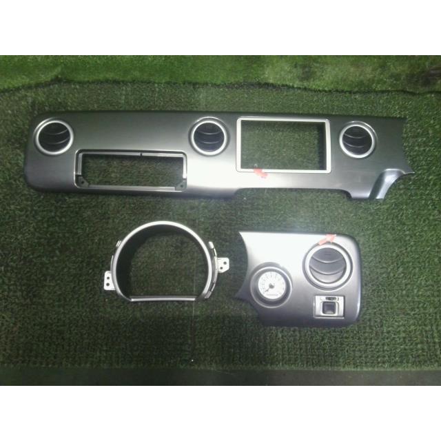 ぺぺロン ラパンHe21s 黒木目調メーターパネル ぺぺロン ラパンHe21s 黒木目調メーターパネル スズキ(純正