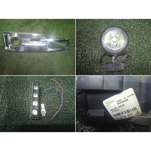 セレナ ライダー DBA-C26 右フォグランプ メッキ枠 LEDセット付 セレナ ライダー DBA-C26 右フォグランプ メッキ枠 LEDセット付
