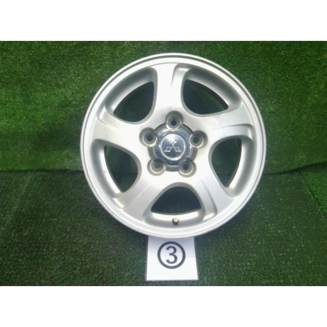 パジェロミニ GF-H53A 純正 アルミホイール 15インチ 1本 15×5.5J 