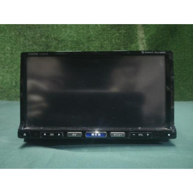 クラリオン メモリーナビ NX612 2DIN フルセグ 【ルークス ML21Sより  