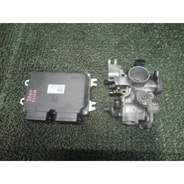 スズキ　DA64V エブリィ　スロットルボディ エブリイワゴン エブリィ EBD-DA64V スロットルボディ エンジン