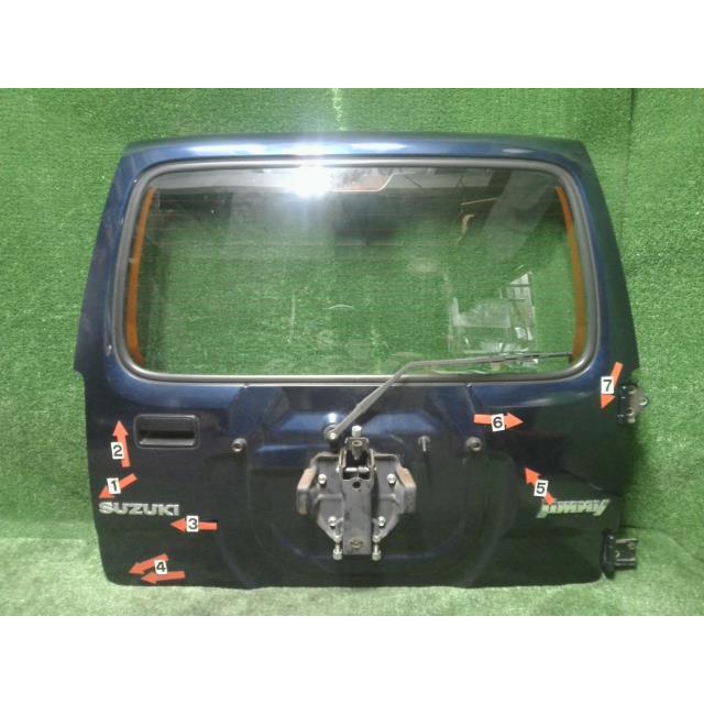 ジムニー ABA-JB23W バックドア リアゲート ZJP M2A1 69100-81A50 