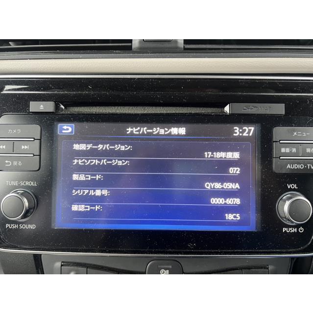 リーフ ZAA-ZE1 純正 メモリーナビ フルセグ QY-8605 25915