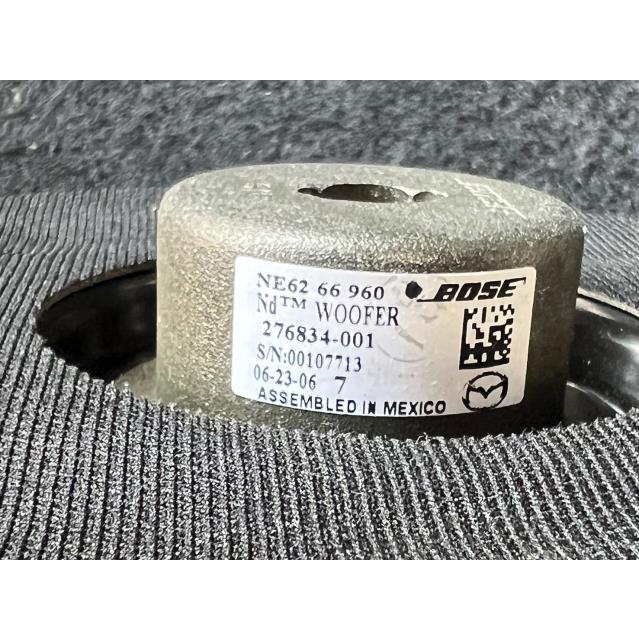 BOSE カーオーディオ　マツダ　ロードスター NC1 値下げ ボーズ BOSE 高性能 高音質 オーディオ NCロードスター 6