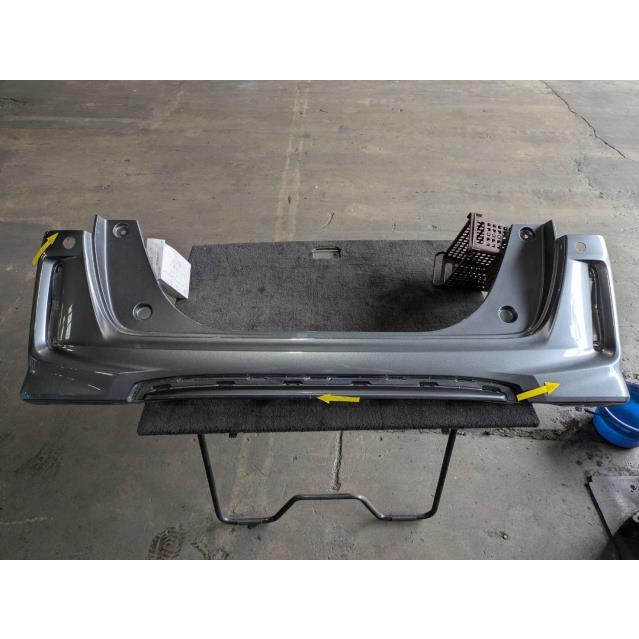 N-BOX N−BOX カスタム DBA-JF3 Rバンパー リアバンパー NH880M