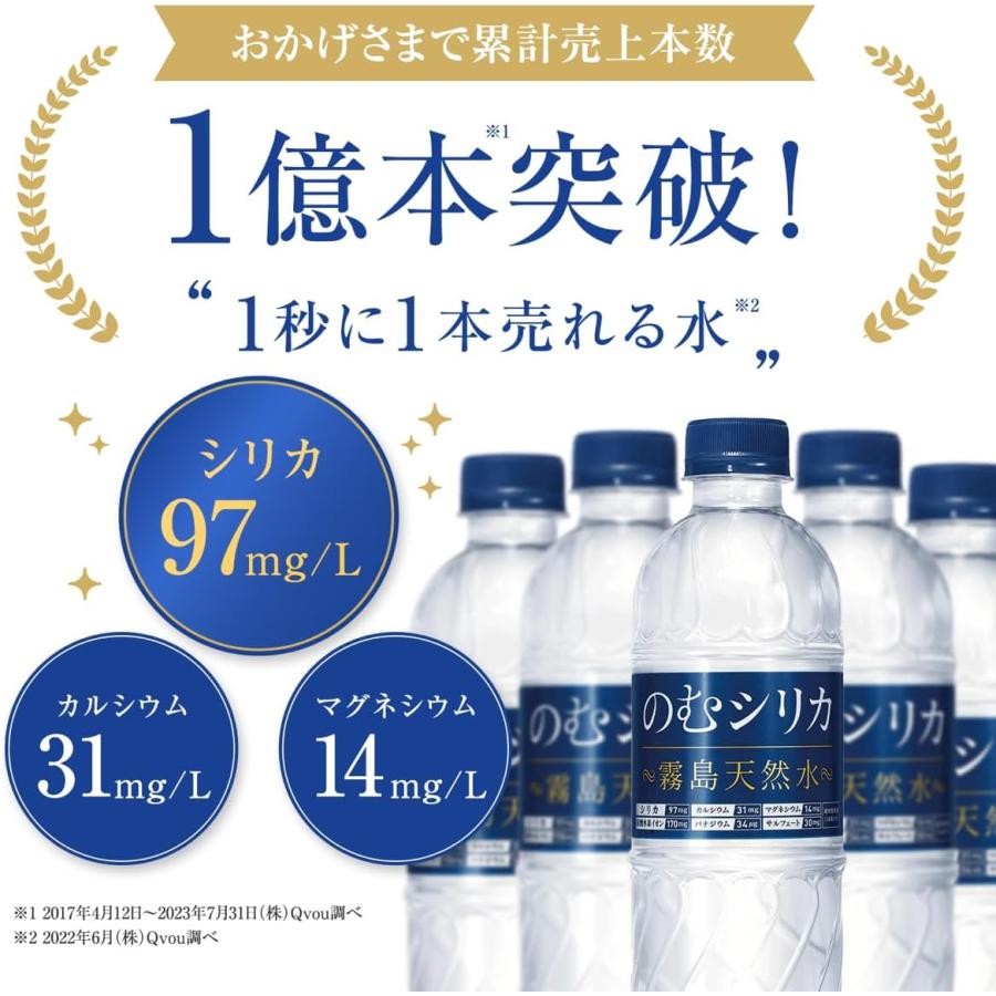 のむシリカ 【定期購入】のむシリカ 水 ミネラルウォーター 500ml 24本