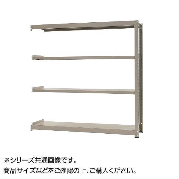 中量ラック　耐荷重300kgタイプ　連結　間口1800×奥行900×高さ2400mm　4段　ニューアイボリー　送料無料　　代引き不可　送料無料 メーカー直送 期日指定・ギ